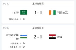 亞洲足球在進步！日本+沙特+烏茲別克連克非洲球隊，贏下埃及等隊