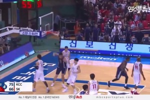 被籃筐蓋帽！名場面：河升鎮此前在K聯賽盡顯統治力！